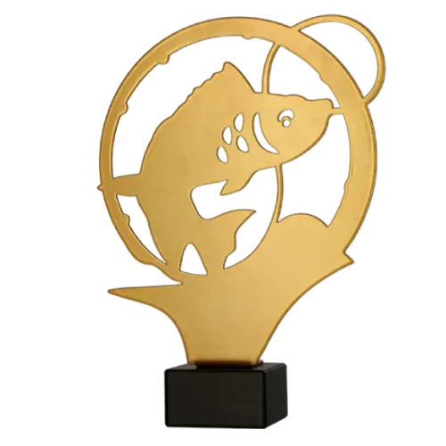 Statuetka metalowa Ryba ML-FIS3