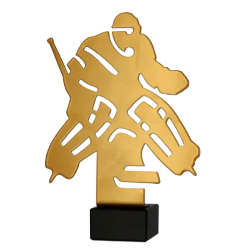 Statuetka metalowa Hokej ML-HOC2