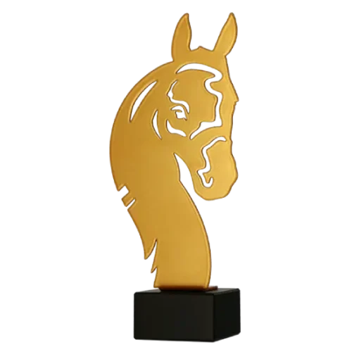 Statuetka metalowa Koń ML-HOR