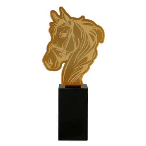 Statuetka metalowa Głowa Konia MLV-HOR