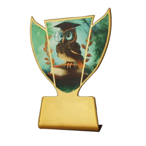 Statuetka metalowa Edukacja SL-SCH3