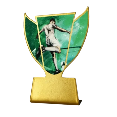 Statuetka metalowa Futbolista SL-SOC2 Statuetka metalowa Futbolista SL-SOC2