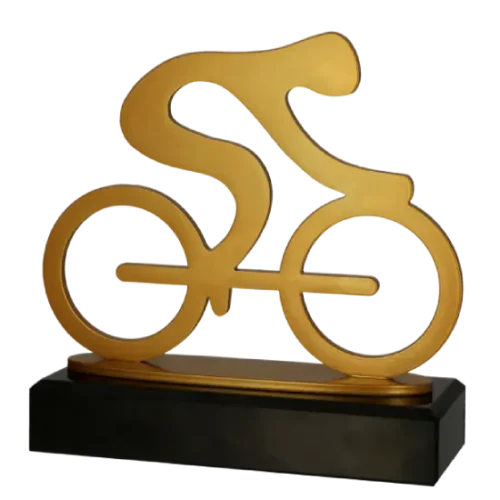 Statuetka metalowa Kolarz TM004-BIC Statuetka metalowa Kolarz TM004-BIC w kolorze złotym