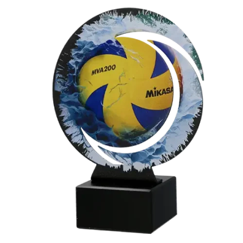 Statuetka metalowa Siatkarska Pasja WR-VOL