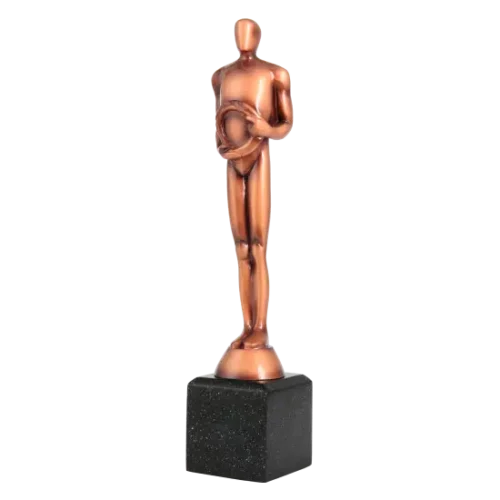 Statuetka odlewana Człowiek Sukcesu RFPL1001 Statuetka odlewana Człowiek Sukcesu RFPL1001 wykonana z żywicy