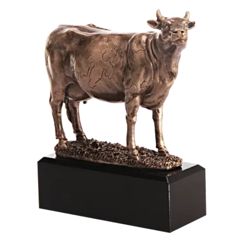Statuetka odlewana Krowa RFST2076 wykonana z żywicy