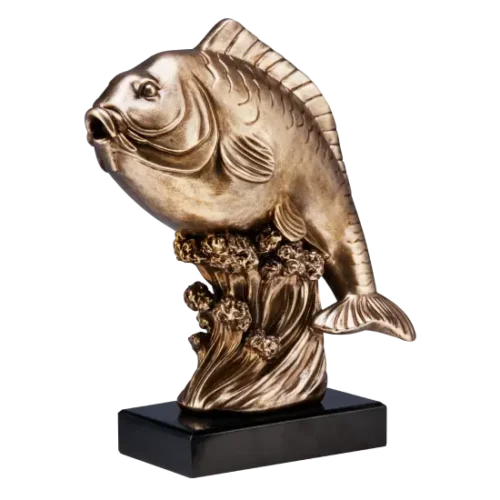 Statuetka odlewana Ryba RFST2095 wykonana z żywicy
