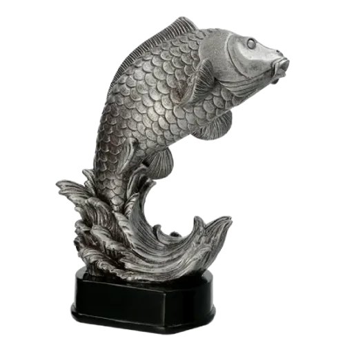 Statuetka odlewana Karp RFST3020 wykonana z żywicy