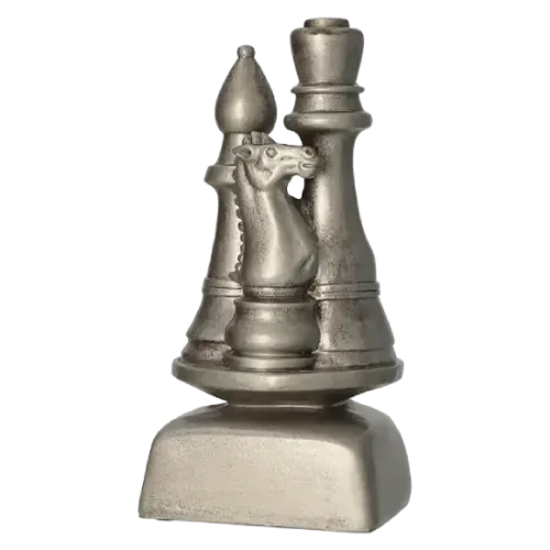 Statuetka odlewana Szachy RFST3026 wykonana z żywicy