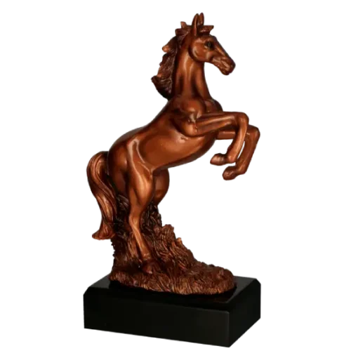 Statuetka odlewana Koń RFST3051 wykonana z żywicy
