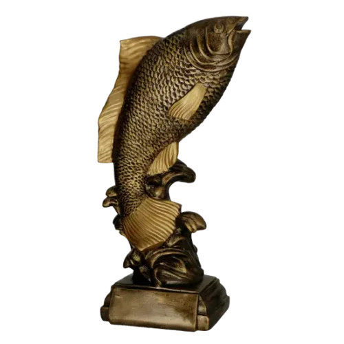 Statuetka odlewana Ryba RFST3054 wykonana z żywicy