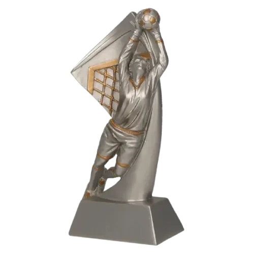 Statuetka odlewana Bramkarz RP2004 Statuetka odlewana Bramkarz RP2004 wykonana z żywicy