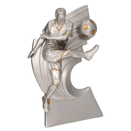 Statuetka odlewana Piłkarz Strzelający Gola RP2016 Statuetka odlewana Piłkarz Strzelający Gola RP2016 wykonana z żywicy