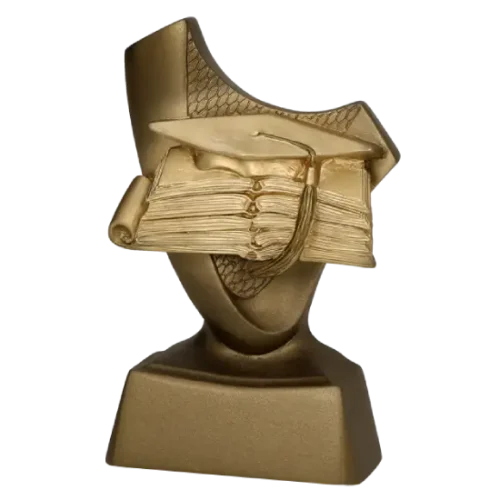 Statuetka odlewana Edukacja RP4022 wykonana z żywicy