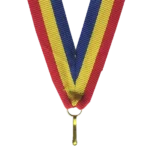 Wstążka V8-BL/Y/RD 11 mm w kolorze niebiesko-żółto-czerwonym