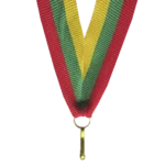 Wstążka V8-Y/GN/R 11 mm w kolorze Żółto-zielono-czerwonym