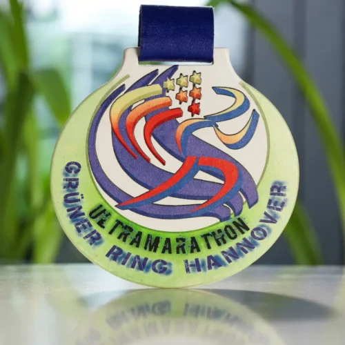 Medal Ultramarathon Grüner Ring Hannover