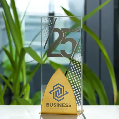 Statuetka jubileuszowa „25 Years of Excellence”