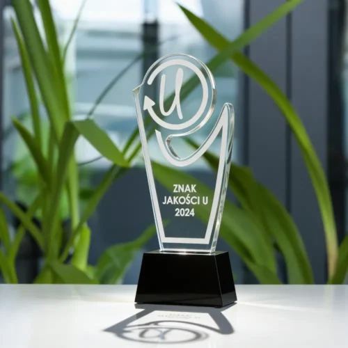 Statuetka „Znak Jakości U 2024”