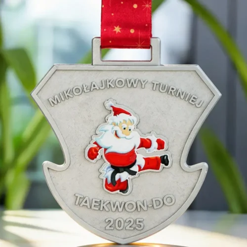 Medale na Mikołajkowy Turniej Taekwon-Do VIRTUS