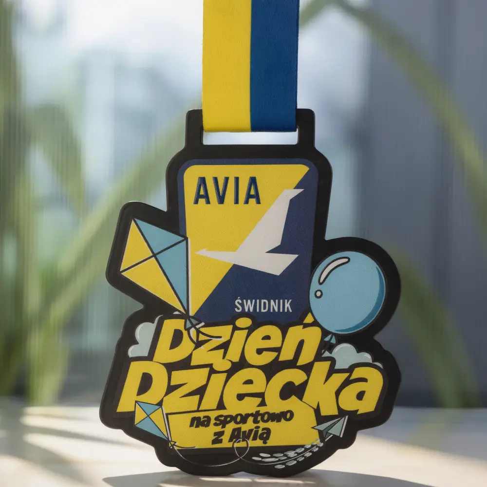 Medal Dzień Dziecka na sportowo z Avia Świdnik